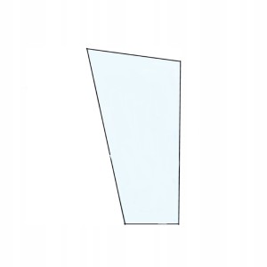 Szyba drzwi dolna Case 433, 533, 633 520621