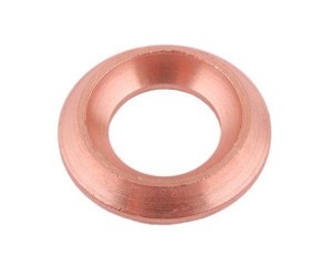 Uszczelka manometryczna do przyłącza z gwintami G3/8" G1/2" i M20x1.5 (CU wyżarzone) POLMO (sprzedawane po 10 )