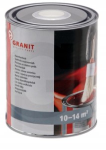 NOPOLUX lakier Granit farba Linde czerwony