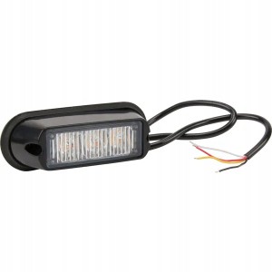 Lampa ostrzegawcza pomarańczowa LED LA20009