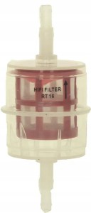 RT16 Filtr paliwa przelotowy FI 8 mm HIFI