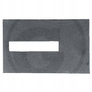 Skrobak wału Kverneland 120x75x3mm 8006090