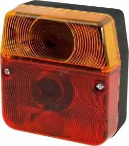 Lampa tylna zespolona kwadratowa 12/24V przykręcana Promot 1400680200