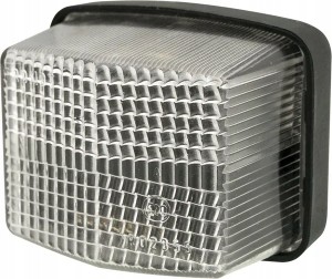 Lampa obrysowa kwadratowa 12/24V biała przykręcana Promot 1400690700