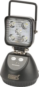 Akumulatorowa lampa warsztatowa robocza LED 12V/230V LA85200