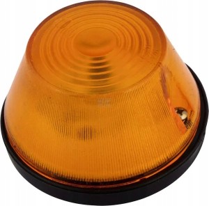 Lampa obrysowa okrągła 12/24V pomarańczowa przykręcana Waś 1400690220