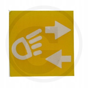 Emblemat do przełącznika kołyskowego 1983589C1