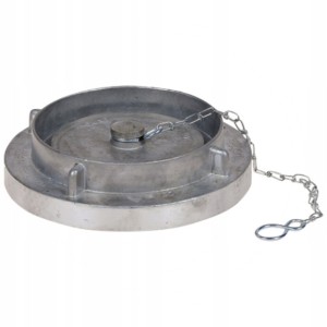 Pokrywa aluminiowa Ø 110 mm