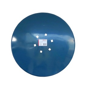 Talerz gładki FI-460 mm, grubość 4mm mocowanie piasta AP21 6 otworów rozstaw śrub mocujących 120mm stal borowa MORGA