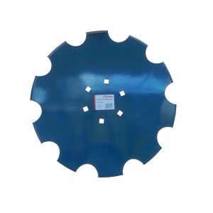 Talerz uzębiony FI-460mm, grubość 4mm mocowanie piasta AP21 6 otworów rozstaw śrub mocujących 120mm stal borowa MORGA