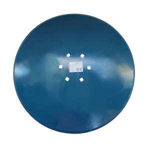 Talerz gładki FI-560mm, grubość 4mm mocowanie piasta AP21 6 otworów rozstaw śrub mocujących 120mm stal borowa MORGA