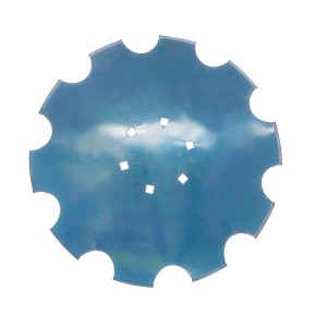 Talerz uzębiony FI-560mm, grubość 4mm mocowanie piasta AP21 6 otworów rozstaw śrub mocujących 120mm stal borowa MORGA