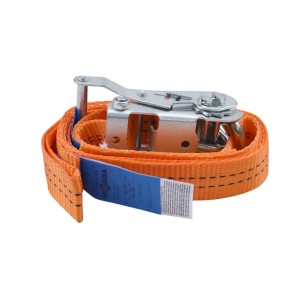 Pas transportowy 2T 2m szerokość 35mm komplet z klamrą, wzmocniony MORGA