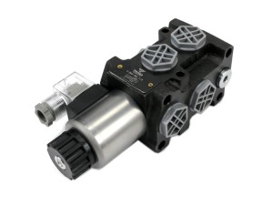 Dzielnik. zawór. elektrozawór kierunkowy elektromagnetyczny kontroli (DVS6/50L) 12V DC 6/2 G1/2 50L VOIMA