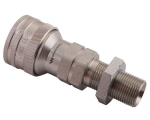 Szybkozłącze hydrauliczne gniazdo long M20x1.5 gwint zewnętrzny EURO (ISO 7241-A) Waryński