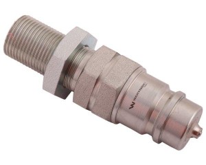 Szybkozłącze hydrauliczne wtyczka long z eliminatorem ciśnienia M20x1.5 gwint zewnętrzny EURO (ISO 7241-A) Waryński