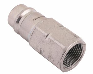 Szybkozłącze hydrauliczne wtyczka z eliminatorem ciśnienia M22x1.5 gwint wew. EURO (ISO 7241-A) Waryński