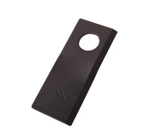 Nóż. nożyk kosiarka lewy 100X40X3mm otwór 19 zastosowanie RS 100/3 Sipma WARYŃSKI ( sprzedawane po 25 )