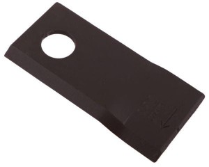 Nóż. nożyk kosiarka prawy 106x48x4mm otwór 19 zastosowanie 153967103 SIP WARYŃSKI ( sprzedawane po 25 )