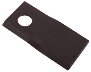Nóż. nożyk kosiarka prawy 107x50x4mm otwór 19 zastosowanie 13800032 JF-Stoll WARYŃSKI ( sprzedawane po 25 )