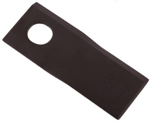 Nóż. nożyk kosiarka lewy 126x48x4mm otwór 20.5x23 zastosowanie 56110900 Kverneland Taarup WARYŃSKI ( sprzedawane po 25 )