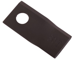 Nóż. nożyk kosiarka lewy 98x48x4mm otwór 19 zastosowanie 153171311 SIP WARYŃSKI ( sprzedawane po 25 )
