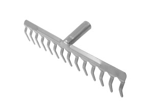 Grabie metalowe 14 zębne (mocowanie CLICK) / TEGER (pakowane po 5 szt.)