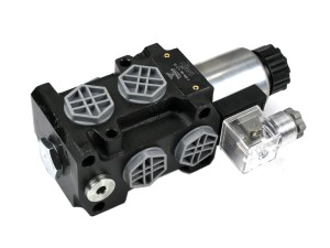 Dzielnik. zawór. elektrozawór kierunkowy elektromagnetyczny kontroli (DVS6/50L) (24V DC) 6/2 G1/2 50L VOIMA