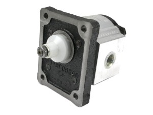 Pompa hydrauliczna zębata 2.5cm3 (grupa 1 - typ europejski) wałek 1:8 przyłącza obustronnie gwinty wewnętrzne 3/8 (obroty prawe) max.260 bar Waryński