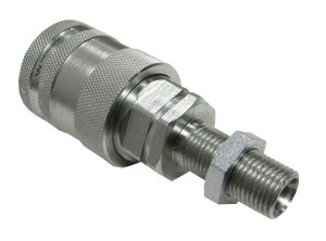 Szybkozłącze hydrauliczne gniazdo long M16x1.5 gwint zewnętrzny EURO PUSH-PULL (9100816GL) (ISO 7241-A) Waryński