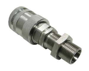Szybkozłącze hydrauliczne gniazdo long M22x1.5 gwint zewnętrzny EURO PUSH-PULL (9100822GL) (ISO 7241-A) Waryński