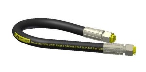 Przewód hydrauliczny gwint M22x1.5 proste L-5800mm DN12-1SN  6050160100 Przyczepa (AA-13-5800; P11P11) 16MPa Waryński
