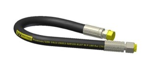 Przewód hydrauliczny gwint M18x1.5 proste L-500mm DN10-1SN 5040320791 Bizon (AB-10-500; P11P21) 18MPa Waryński