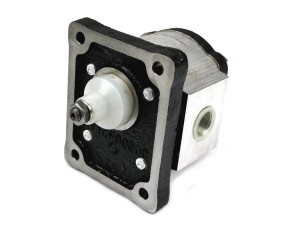 Pompa hydrauliczna zębata 1.5cm3 (grupa 1 - typ europejski) wałek 1:8 przyłącza obustronnie gwinty wewnętrzne 3/8 (obroty prawe) max.260 bar Waryński