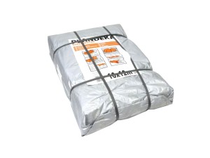 Plandeka SUPER MOCNA 10x12m (srebrna) gramatura 160g/m2