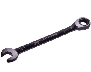 Klucz płasko-oczkowy 21 mm z grzechotką 72 zęby standard ASME B107-2010 Waryński