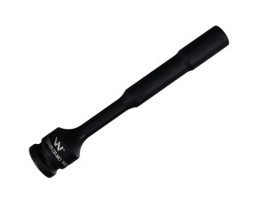 Nasadka udarowa 1/2", sześciokątna slim przelotowa ze stali CrMo 10mm długość 150 mm, stosowane w mechanice do kluczy udarowych, Waryński
