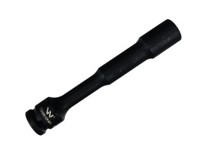 Nasadka udarowa 1/2", sześciokątna slim przelotowa ze stali CrMo 15mm długość 150 mm, stosowane w mechanice do kluczy udarowych, Waryński