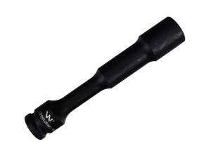 Nasadka udarowa 1/2", sześciokątna slim przelotowa ze stali CrMo 18mm długość 150 mm, stosowane w mechanice do kluczy udarowych, Waryński