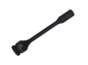 Nasadka udarowa 1/2", sześciokątna slim ze stali CrMo 10mm długość 150 mm, stosowane w mechanice do kluczy udarowych, Waryński