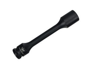 Nasadka udarowa 1/2", sześciokątna slim ze stali CrMo 19mm długość 150 mm, stosowane w mechanice do kluczy udarowych, Waryński