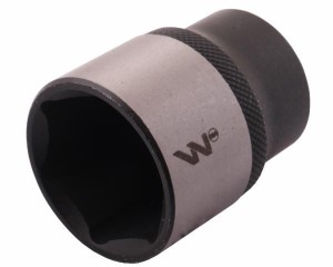 Nasadka sześciokątna 1/2". 32 mm. CrV50BV30. DIN 3124. Waryński