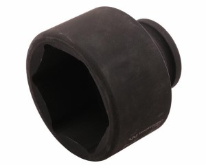 Nasadka udarowa sześciokątna 3/4". 65 mm. CrMo. DIN 3129. Waryński