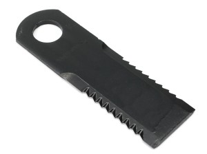 Nóż obrotowy rozdrabniacz słomy sieczkarnia uzębiony 165x50x5mm otwór 25 zastosowanie DS175 WARYŃSKI ( sprzedawane po 25 )