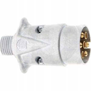 Wtyczka 7 pinowa aluminiowa 12V