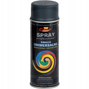 Farba RAL 9005 czarny mat 400 ml