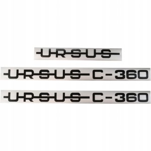 Zestaw naklejek Ursus C-360 Naklejki Ursus C-360