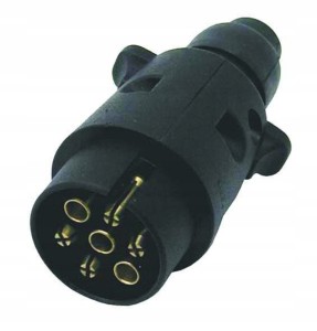Wtyczka 7 pinowa plastikowa 12V