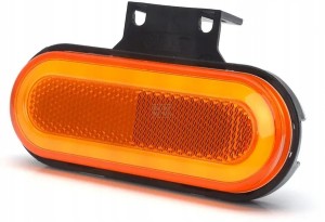 LA30154 Lampa obrysowa LED prostokątna 12/24V z przewodem