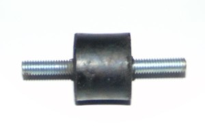 Odbój gumowo metalowy 20x25 dwie śruby M6 zderzak